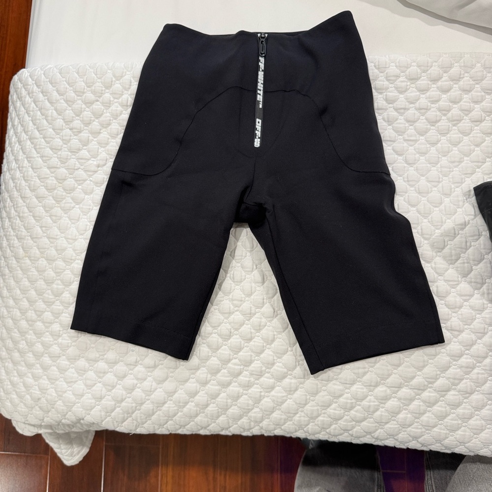 Off-White Black Bike Shorts